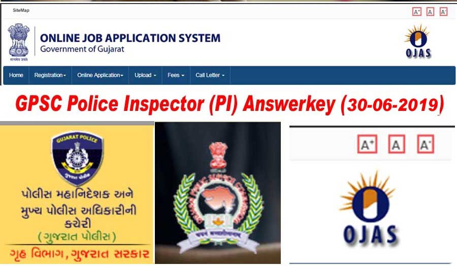 GPSC PI ANSWER KEY 2019 PDF DOWNLOAD - GPSC Police Inspector Answer Key 2019. Today at 30 june 2019 Gujarat public service commission takes examination of GPSC PI (Police Inspector).